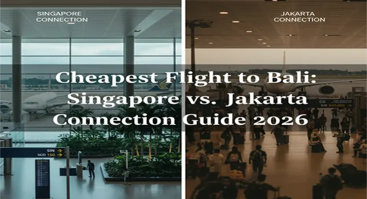 Cheapest Flight to Bali: Singapore vs. Jakarta Connection Guide 2026